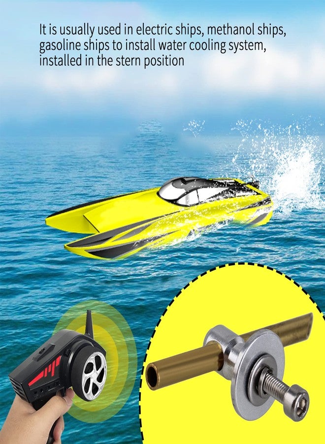 logyues RC Boat M6 Water Nipple Pickup Outlets Cooling Tube RC Water Pickup Cooling System Kit - Image 4